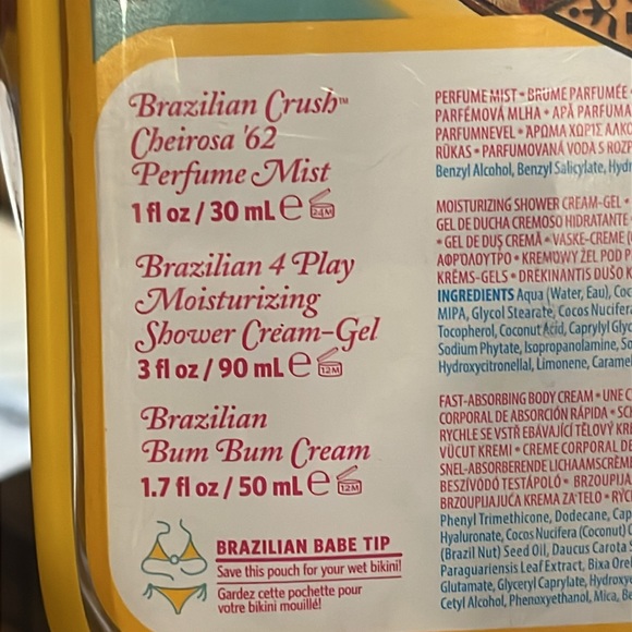 Sol Janeiro Bum Bum Summer Jet Set NWOT - Picture 3 of 3